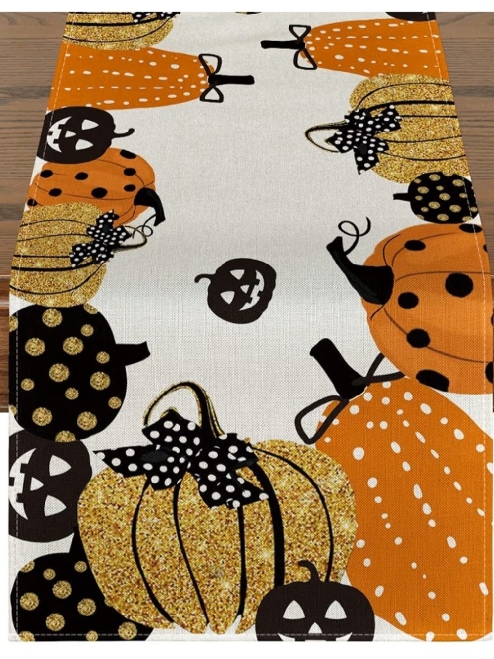 Fall/Halloween Table Runner